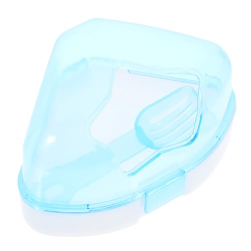 COLLBATH Hamster-Badewannen-Bidet Ratte Sauna Toilette Hamster Pad Hamsterhaus Behälter Hamster Badezimmer Hamster Duschwanne meerschweinchen Toilette kleines Haustier-Badebecken Abs Blue von COLLBATH