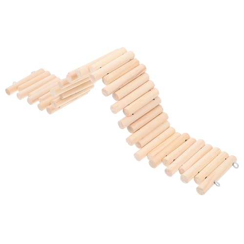 COLLBATH Universal-hamsterspielzeug Haustierspielplatz Biegbare Brücke Leiterbrücke Für Hamster Versteckkäfig Kleintier Naturholz Stilvolles Design COLLBATH Universal-hamsterspielzeug Haustierspielplatz Biegbare Brücke Leiterbrücke Für Hamster Versteckkäfig Kleintier Naturholz Stilvolles Design von COLLBATH