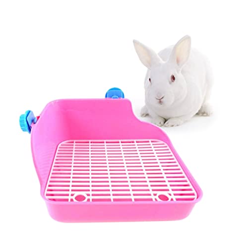 COLLBATH Töpfchentrainer für Kleintiere Kaninchen Chinchilla Toilette Frettchen Meerschweinchen Hamster Training von COLLBATH