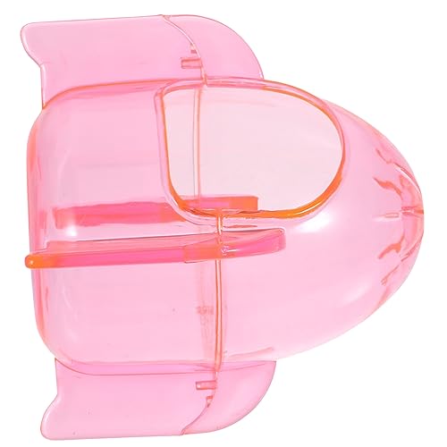 COLLBATH Hamster Toilette Klare Sandbad Box Für Kleine Haustiere Ideales Badezimmer Für Ratten Und Hamster Inklusive Zufälliger Farbauswahl Perfekte Größe Für Kleine Nager von COLLBATH