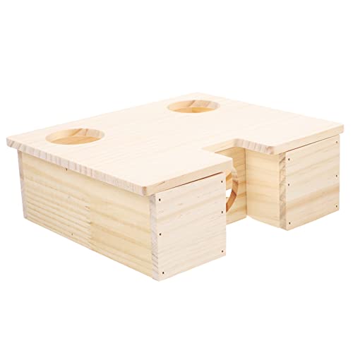 COLLBATH Luxus Holz Hamster Meerschweinchen Hideout Kabine Sicher Haustier Spielzeug Dekorative von COLLBATH