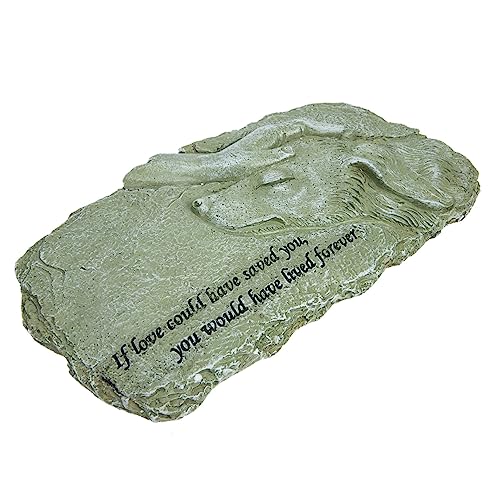 COLLBATH Harz Gedenksteingel Engel Hunde Grab Statue Haustiere Marker Stein Figur von COLLBATH