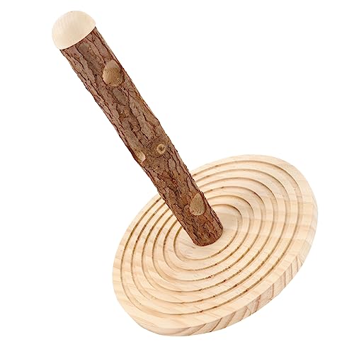 COLLBATH Multifunktionaler Grashalter für Kaninchen stehender Futternapf aus Holz leicht zu waschen geeignet für Garten und Heim von COLLBATH