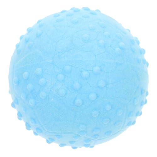 COLLBATH Spielzeugball für Haustiere Beißball für Hunde Quietschball für Hunde Spielzeuge Spielzeug für Haustiere Schleifball für Welpen lustiger kauender Gummiball fest von COLLBATH