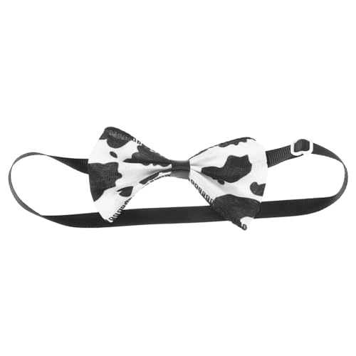 COLLBATH Süßes Katzenhalsband Hundehalsband Haustierfliege Dekoratives Halsband Kuhdruck Für Haustier-Outfit von COLLBATH