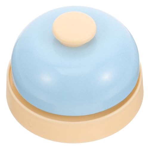 COLLBATH Haustier Glocke pet Supplies hundeglocke Haustiertrainingsspielzeug Haustierbeschäftigung Haustierpflege Glocke für Hundefutter Trainingsglocken für Hunde Plastik Sky-Blue von COLLBATH