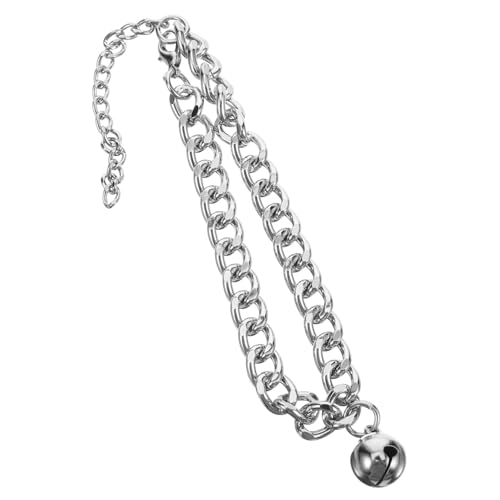 COLLBATH Katze Halsband Haustierhalsband Verstellbar Katzenhalsband Verstellbares Halsband Für Hunde Haustierzubehör Katzenhalsband Aus Aluminiumlegierung Tragbares Hundehalsband Welpenhalsband von COLLBATH