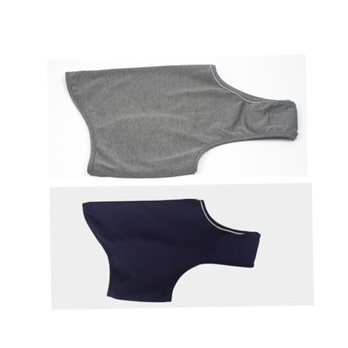 COLLBATH Haustierjacke hundekleidung hundebekleidung Dog Clothes Hundemantel für stressige Situationen Hundemantel für Umweltängste Angstkleidung für Hunde Anti-Angst-Haustier Grey von COLLBATH