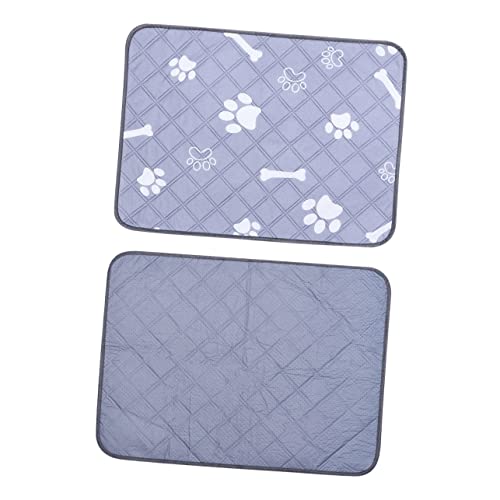 COLLBATH Haustiermatte Wurf Kiste Halter Wasserdicht Auto Unterlage Pads Kaninchen Welpe Saugfähig Hunde Verschachtelung Waschbar Wehe Pet Pinkelmatte Polyester von COLLBATH