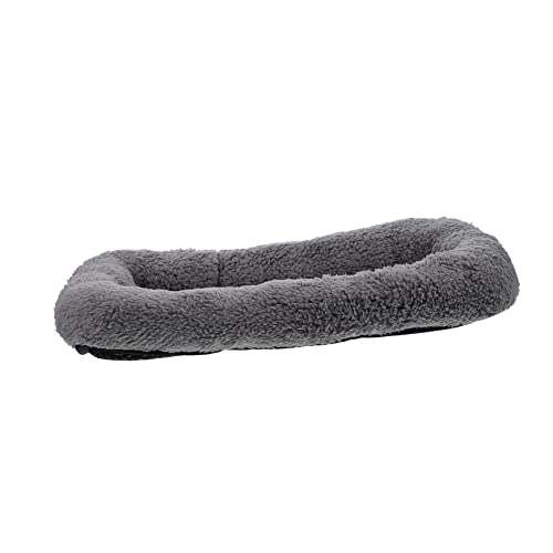 COLLBATH Haustiermatte pet Bed petbett katzenschlafplätze Hundeschlafunterlage Katzen Decken Plüsch Hundematratze für Hunde Welpe Haustier warmes Kissen Heimtierbett Stoff Grey von COLLBATH