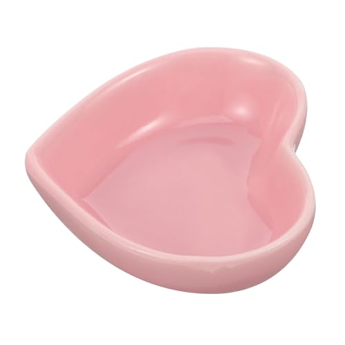 COLLBATH Haustiernapf hamsterzubehör Hamster zubehör Chinchilla Schüssel Nagetier Zubehör Hamster Trink Schüssel pet Bowl Hamsterfutter Chinchilla-Schüssel für den Haushalt Keramik Rosa von COLLBATH