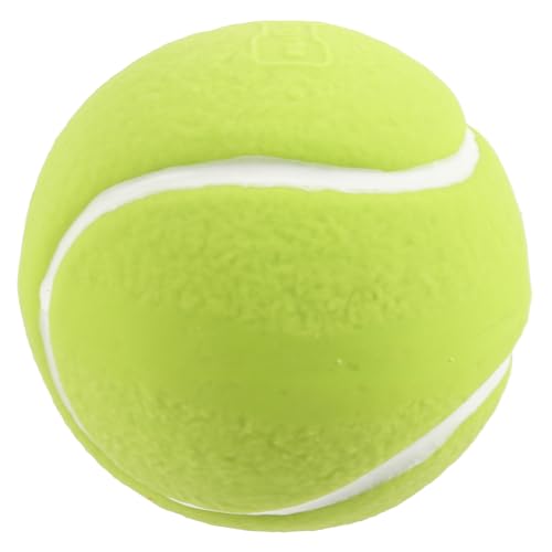 COLLBATH Hundespielzeug Ball Für Hunde Langlebiges Kauspielzeug Für Welpen Interaktives Beiß Mit Quietscher Hunde Football Für Zahnreinigung Und Spielspaß von COLLBATH