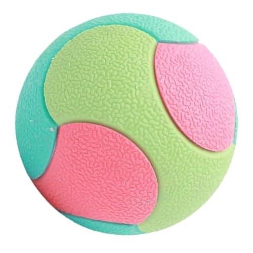 COLLBATH Hundespielzeugball Katzenspielzeug Quietschend Fliegendes Beliebte Spielzeuge Zum Zähneknirschen Kauspielzeug Für Haustiere Weiches Gummi von COLLBATH