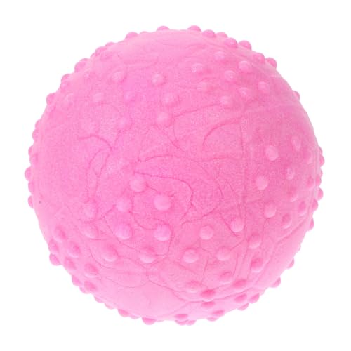 COLLBATH Spielzeuge Hundespielzeugball Spielzeug Zum Fangen Von Welpen Apportierspielzeug Für Hunde Hundebiss-knisterspielzeug Ballspielzeug Holen Hundeball Mahlkugel Gummi Backenzahn von COLLBATH