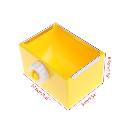 COLLBATH Kaninchen Quadratische Schüssel Kaninchenschale Futternapf Quadratische Schüssel Für Kaninchen von COLLBATH