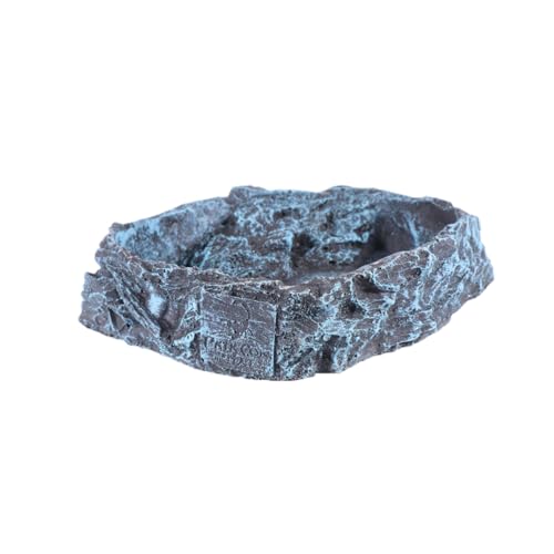 COLLBATH Aquarium Reptil Wasser Gericht Praktische Lebensmittel Schüssel Für Schildkröte Schlange Glatte Material von COLLBATH