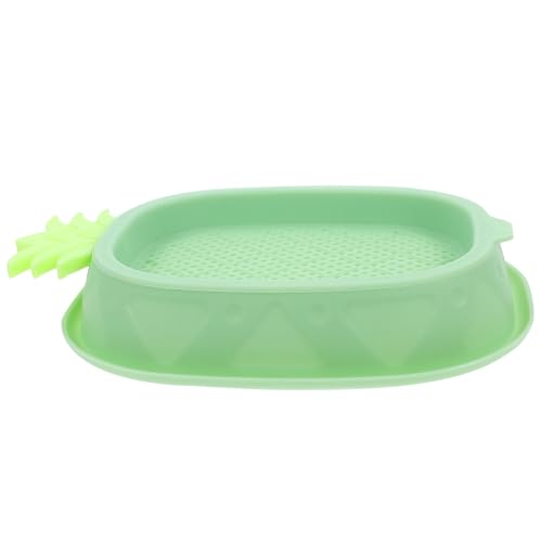 COLLBATH Kasten Katzengrasbox Pflanzgefäß für Katzen Haustier Katzennapf hydroponisches System Katzen-Gras-Box Katzengras-Pflanzgefäß für zu Hause Katzengras-Pflanztopf Abs Green von COLLBATH