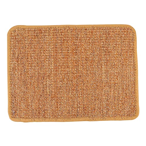 COLLBATH Katze Kratzmatte Sisalmatte Für Katzen Sofa Sisalmatte Kätzchen Kratzmatte Katzenspielzeug Hauskatzen Katzensofaschutz Katzenkratzkarton Katzen-kratzunterlage Katzenkratzer Khaki von COLLBATH