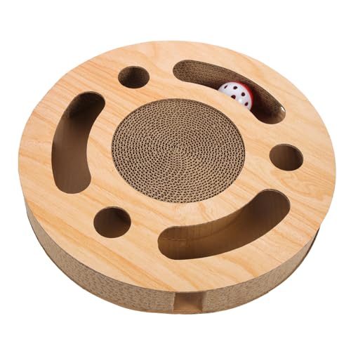 COLLBATH Katzenbedarf katzenspielzeug katzenmöbel cat Furniture Möbelschutz für Katzen kratzunterlage für Katzen Haustierzubehör Kratzbrett Kätzchen Katzenzubehör Brett greifen Drehscheibe von COLLBATH