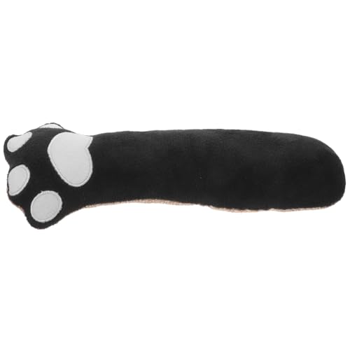 COLLBATH Katzenspielzeug Katze kauen Katzenminze-Ball Katzensachen Interactive cat Toy kratzspielzeug Catnip Kätzchenspielzeug für Wohnungskatzen Katzenminze-Kätzchenspielzeug Plüsch Black von COLLBATH