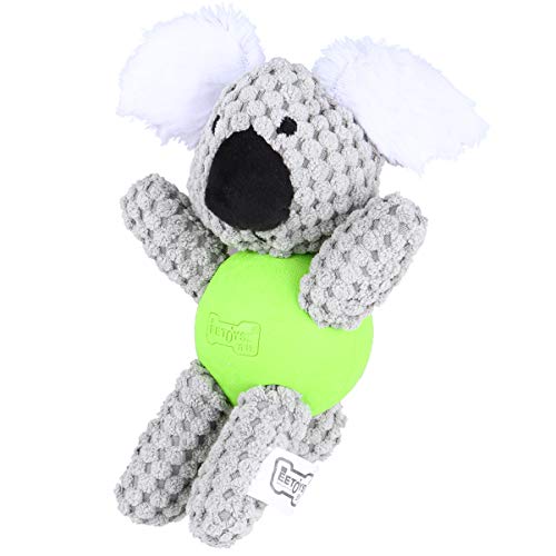 COLLBATH Kauspielzeug Für Hunde Für Haustiere Hund Zahnbürste Interaktiver Hund, Große Hunde Welpe Kauen Hund Kaut Animiert Quietschend Großes Hundespielzeug Kaninchen Light Grey von COLLBATH