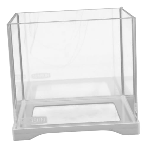 COLLBATH Fish Tank Aquarium Kleines Fischbecken Fischschalen Für Tafelaufsätze Pflanzgefäß Für Hydroponische Pflanzen Hydrokultur-pflanzschale Schale Vase -Aquarium Einfache Fischschale von COLLBATH