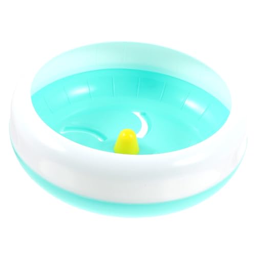 COLLBATH Laufrad für Hamster geräuschlos 18 cm Laufrad für Zwerghamster mit Farbe: Blau zufällige Farbauswahl von COLLBATH