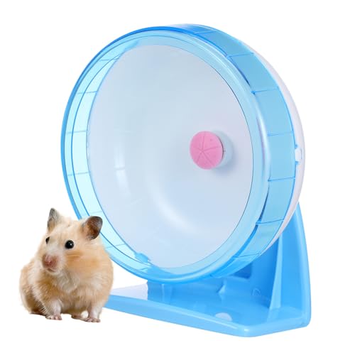 COLLBATH Laufrad für Kleintiere leise Hamsterrolle für Hamster Mäuse Ratten Stabiler einfache Montage von COLLBATH