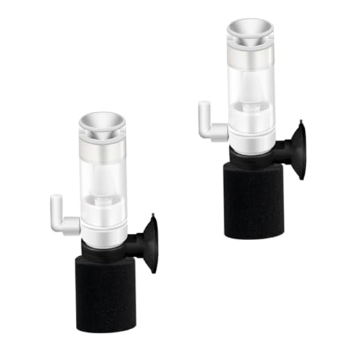 COLLBATH Mini Aquarium Filter Mit Integrierter Sauerstoffpumpe Effektiver Wasserfilter Für Aquarien Und Kleine Fischbecken Ideal Zur Reinigung Und Belüftung von COLLBATH