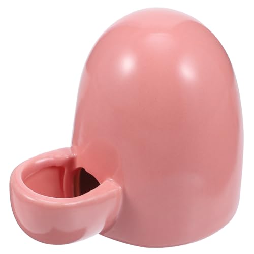 COLLBATH Trinkgerät für Hamster Keramik Mini-wasserbrunnen Sicher für Kleintiere Reisefreundlicher Spender von COLLBATH