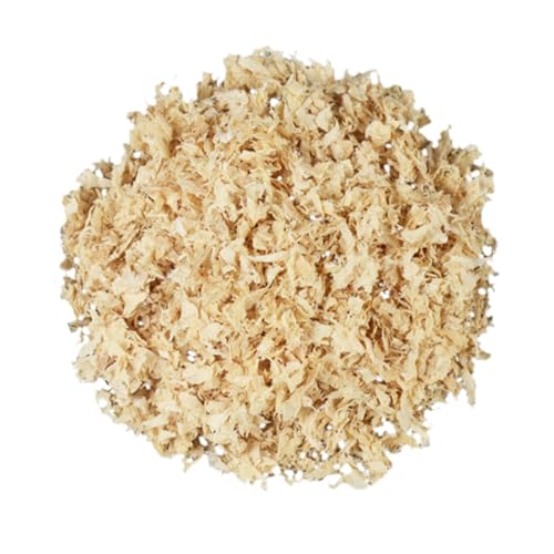 COLLBATH 500g Hamster Holzspäne Haustier Bettwäsche Nistmaterial Geruch Absorbierende Späne für Tiere von COLLBATH