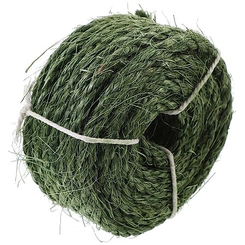 COLLBATH Natürliche Sisal Hanfseilrolle Für Katzen Kratzbaum Und DIY Projekte 6mm x 10m Robustes Kratzseil Für Kratzbrett Und Katzenmöbel Vielseitig Einsetzbar Im Täglichen Gebrauch von COLLBATH