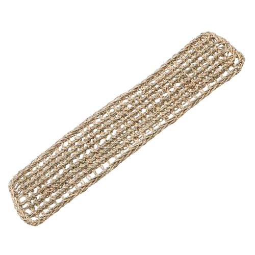 COLLBATH Papagei Hängematte aus Seegras und Rattan Multifunktionales Kletter und Kauspielzeug für Verschiedene Papageienarten Fördert Gesundheit und Bewegung COLLBATH Papagei Hängematte aus Seegras und Rattan Multifunktionales Kletter und Kauspielzeug für Verschiedene Papageienarten Fördert Gesundheit und Bewegung von COLLBATH