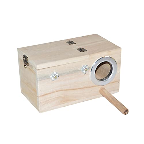 COLLBATH Papageien Zuchtbox Papageienbrutnest Vogel Voliere Kleine Vogelzuchtkästen Nistkästen für Haustiere Nistkästen für Papageien Träger Barsch Vogelnisthalter Fenstervogelhaus Hölzern COLLBATH Papageien Zuchtbox Papageienbrutnest Vogel Voliere Kleine Vogelzuchtkästen Nistkästen für Haustiere Nistkästen für Papageien Träger Barsch Vogelnisthalter Fenstervogelhaus Hölzern von COLLBATH