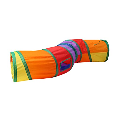 COLLBATH Pet-Tube-Spielzeug Katzentunnel aus Polyester Haustiersachen Katzenröhrentunnel Faltbarer katzentunnel Katzenspielzeug faltbar Tunnelspielzeug für Katzen Spielzeug für Haustiere von COLLBATH