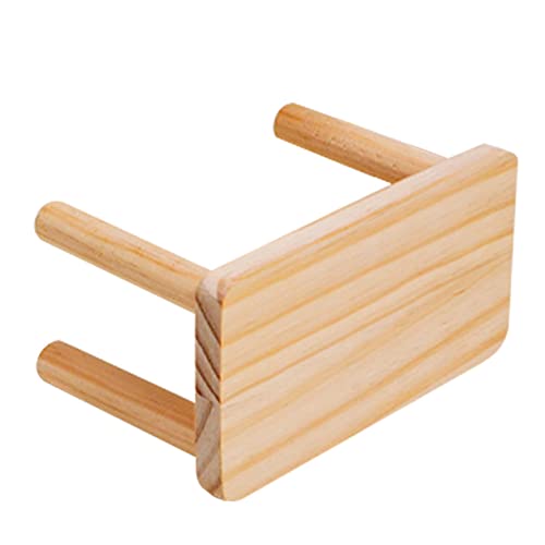 COLLBATH Tisch Große Holz Hamster Plattform Klettern Funktion für Käfig Zubehör von COLLBATH