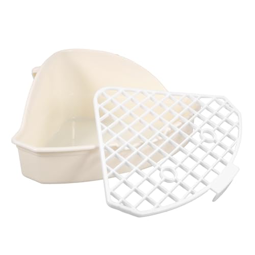 COLLBATH Kaninchentoilette Ecktoilette Dreieckig Für Innenbereich Kleintier Katzentoilette Töpfchenhalter Kaninchentöpfchenablage Rattentoilette Haustiertöpfchen COLLBATH Kaninchentoilette Ecktoilette Dreieckig Für Innenbereich Kleintier Katzentoilette Töpfchenhalter Kaninchentöpfchenablage Rattentoilette Haustiertöpfchen von COLLBATH