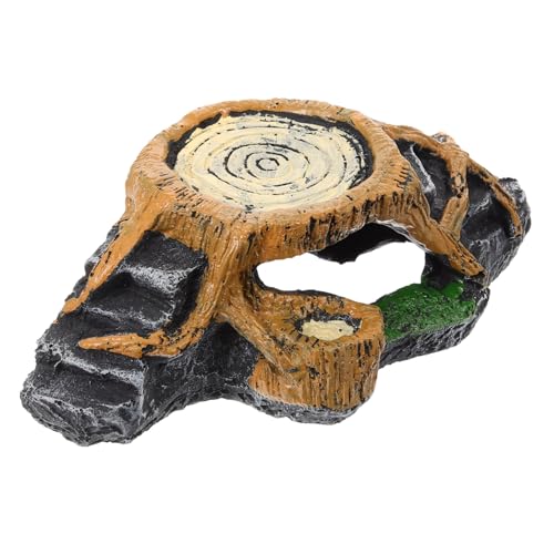 COLLBATH Sonnenständer Für Schildkröten – Große Harzplattform Für Reptilien Und Dekoration COLLBATH Sonnenständer Für Schildkröten – Große Harzplattform Für Reptilien Und Dekoration von COLLBATH
