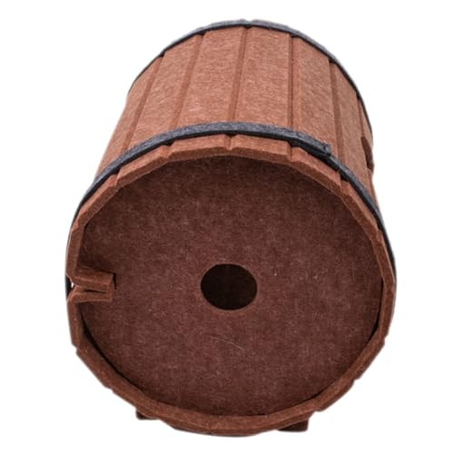 COLLBATH Schlafmatte für Katzen Katzenbett aus Filz Wollbett für Katzen Katzenversteck Haustierbett warmes Nest pet Bed petbett Schlafplatz für Haustiere Indoor-Kätzchenhaus gefühlt Brown von COLLBATH