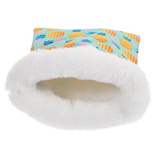 COLLBATH Schlafsack für Hamster kleines Haustier warmes Bett Winter Hamsterbett Igelversteck Hamster Schlafsack Kleintierbett Spielzeug Meerschweinchen-Schlafbett Igeltasche Oxford-Stoff von COLLBATH