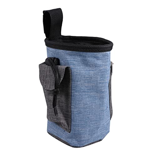 COLLBATH Große Kapazität Haustier Snack Tasche Hund Leckerli Lagerung Beutel für Reisen Outdoor Blau von COLLBATH