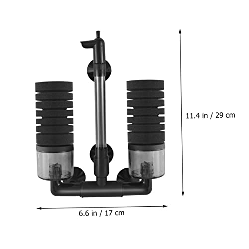 COLLBATH Aquariumpumpe Verschleißfester Schwammfilter Für Aquarium Praktische Aquarium Luftpumpe Effektiver Glasreiniger Hochwertiger Filter Für Umwälzpumpe Umwälzpumpe Aquarium von COLLBATH