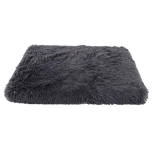 COLLBATH kleine Hunde Matte katzenbett Hundebett Hundesofa pet Bed hundepolster Haustier-Couch Kissen für Haustiere Hundeunterlagen Bequeme geschmeidige Matte Hund Bodenmatte Tuch Dark Grey von COLLBATH