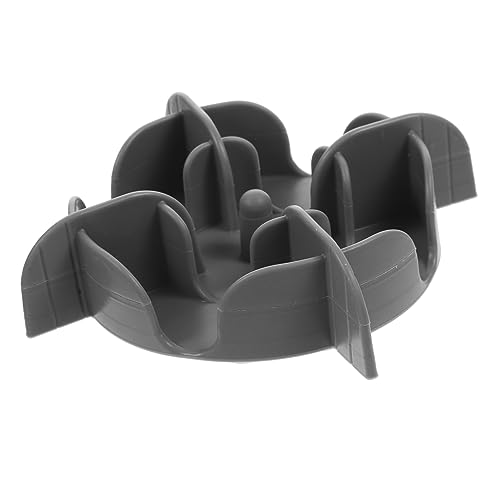 COLLBATH langsamer Zubringer slowcooker Slow Cooker Dog Bowl dogbowl Hundezubehör Haustierbedarf Verlangsamung des Hundenapfs Futternapfeinsatz für Langsamfutter für Hunde Kieselgel Grey von COLLBATH