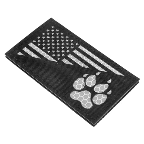 Geschirr-Patch hundegurt hundelaufband Tier Brustgeschirr Logo hundekleider Hunde tragetuch Taktische Weste Dekoration Patch für Haustiergeschirr Hund gestickter Aufnäher Nylon COLLBATH von COLLBATH