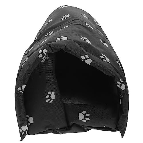 Regenfeste warme Hundehütte pet Bed hundehaus hundezelt Haustierhaus für Kätzchen katzenbett Katzenhütte Katze außengehege Außerhalb des Katzenhauses Wetterfestes Katzenhaus Stoff COLLBATH von COLLBATH