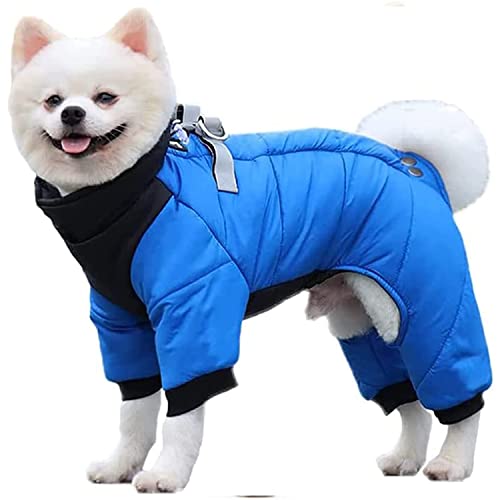 COLOFFE Reflektierende Ultraleichte Extra Warme Hundemantel wasserdichte Winter Hundejacke Warmer Hund Schneeanzug S-3XL von COLOFFE