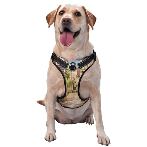 Italian Street Traction Vest Pet Traction Chest Strap Vest Harness Outdoor Dog Walking von COMAAM