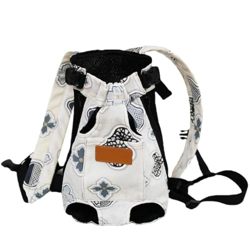 Reisetasche für Hunde – Reisetasche für Katzen | Welpentrage | Hundereisebox | Reise-Rucksack für Haustierträger | Hundetransportboxen für kleine Hunde | Stilvolle und leichte Tragetasche für Haustier von COMFOLIVING