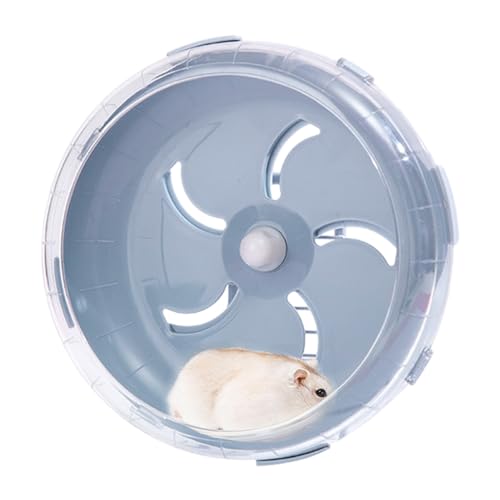 Silent Hamster Wheel Syrian Großes, ziemlich sicheres Rennmäusenrad mit Ständer, gesundheitsfreundliches, geräuschloses Laufhamsterrad, langlebiges Rattenrad für Hamster oder andere Kleintier von COMFOLIVING